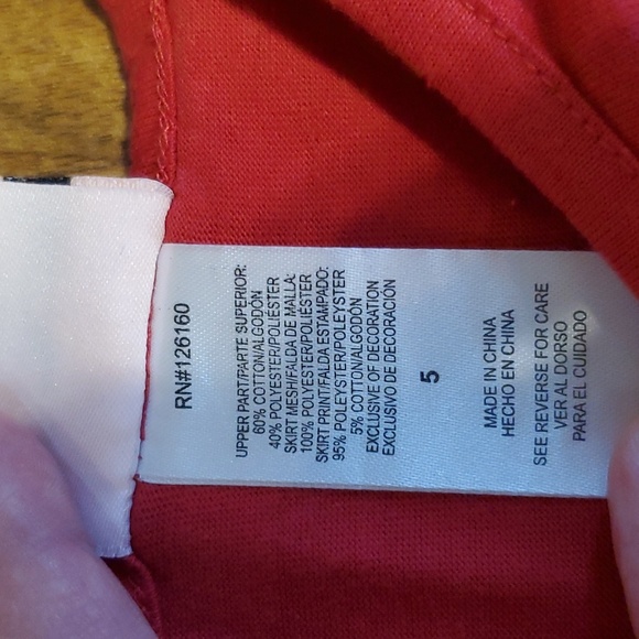 Little Lass NWT Christmas Holiday Outfit Reindeer Rudolph Candy Cane - Picture 7 of 11